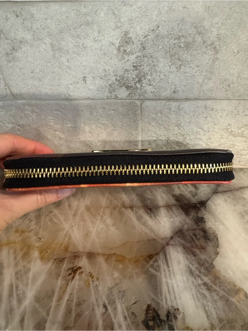 Star Wars Loungefly Lightsaber Zip Wallet - Black with Multi-Color Accents